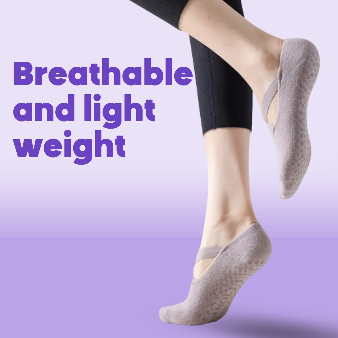 Breathable Pilates and Yoga Socks