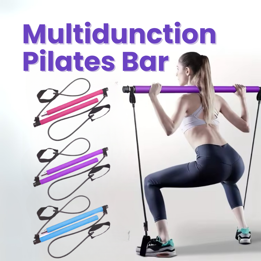 Everfits Multifunctional Resistance Bar with Tension Ropes