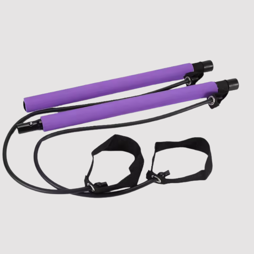 Everfits Multifunctional Resistance Bar with Tension Ropes