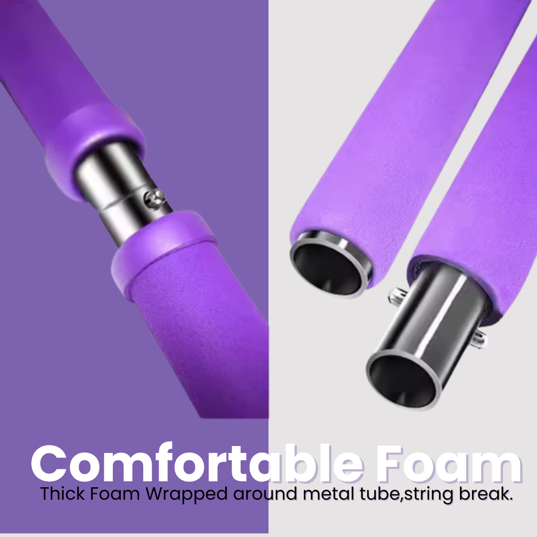 Everfits Multifunctional Resistance Bar with Tension Ropes